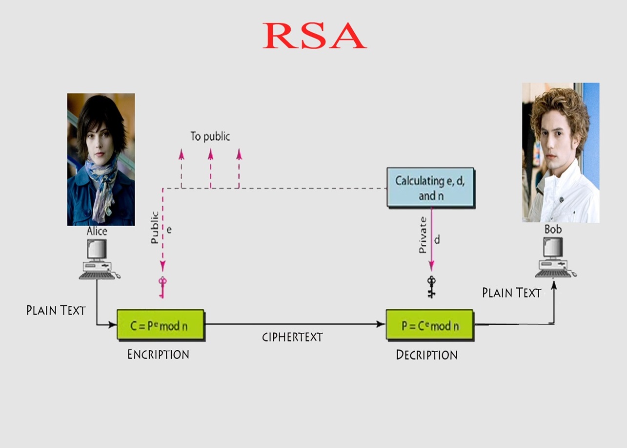 Блок схема rsa